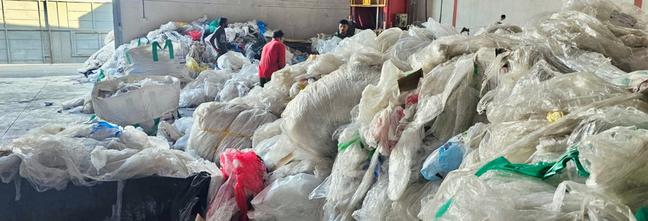 Recycling Services LLC所蒐集之各類 LDPE 及 LLDPE 薄膜廢棄物